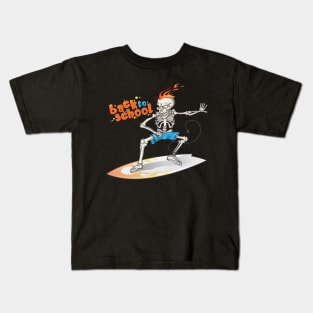 Back to school surf Kids T-Shirt